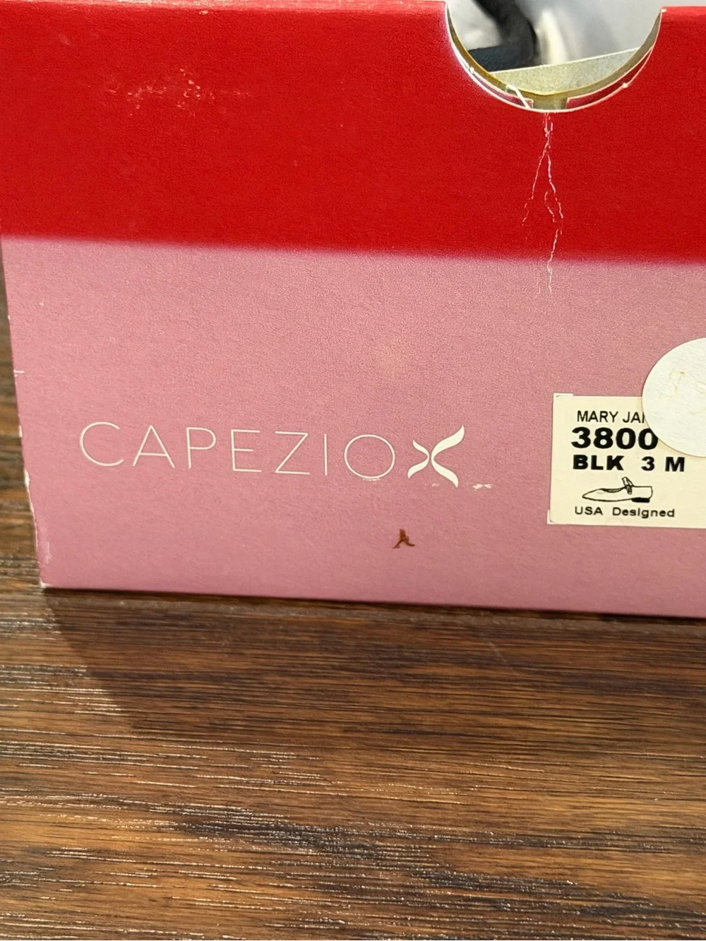 Capezio Girl's Black Mary Jane Style Tap Shoes Size 3 M